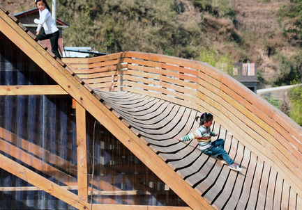 Dossier de presse | 1625-01 - Communiqué de presse | The Pinch,   library and community center - The University of Hong Kong, Olivier Ottevaere and John Lin - Architecture institutionnelle - Crédit photo : Ottevaere/Lin