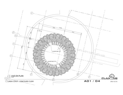 Press kit | 767-02 - Press release | Havre - Linda Covit - Art - Plan view - Photo credit: &nbsp;Plan HB