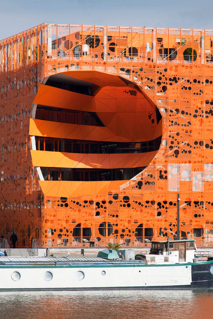 Dossier de presse | 611-18 - Communiqué de presse | L’architecture de l'audace conceptuelle - Index-Design - Évènement + Exposition - CUBE ORANGE&nbsp; - Crédit photo : © Crédit Jakob+MacFarlane – Photographie Nicolas Borel