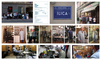 Press kit | 1654-01 - Press release | nanotourism - nanotourism international research team - Event + Exhibition -   nanotourism, case study: Old School Ilica, Zagreb, Croatia<br>co-creation as nanotourism<br><br>first line, from left to right: public presentation, application form, Ilica tablet, workshop day<br>second line: local artisans participating<br>third line: gentlemen's classic hairdressing day, shoemaking course,&nbsp;gentlemen's classic hairdressing course  - Photo credit: Bojan Mrđenović