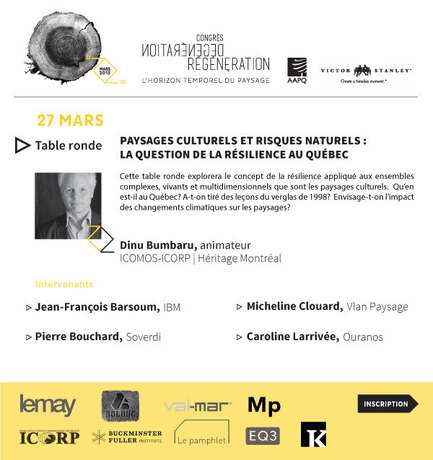 Press kit | 1067-08 - Press release | AAPQ 50th anniversary congress "Degeneration / Regeneration, the temporal horizon of landscape" - L'Association des architectes paysagistes du Québec (AAPQ) - Landscape Architecture - Photo credit: KB
