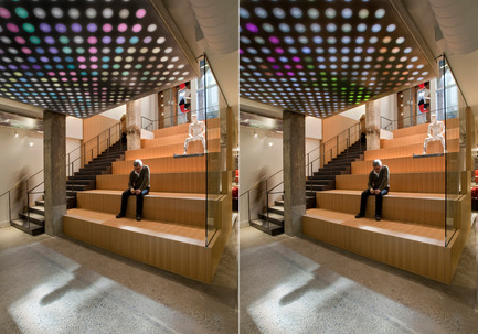 Dossier de presse | 865-12 - Communiqué de presse | Trame narrative identitaire pour la salle d’exposition d’Artopex - Lemay - Design d’intérieur commercial - Crédit photo :         Claude-Simon Langlois