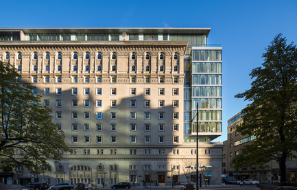 Press kit | 952-07 - Press release | Provencher_Roy - Architectural Firm Award of 2015, awarded by The Royal Architectural Instituteof Canada - Provencher_Roy - Institutional Architecture - Ritz-Carlton Montréal - Photo credit: Stéphane Groleau
