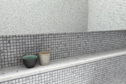 Press kit | 1198-01 - Press release | St-Philippe Residence - ATELIER GÉNÉRAL architecture - Residential Architecture - Bathroom Detail - Photo credit: Atelier Général