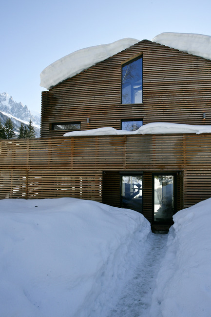Press kit | 1682-01 - Press release | Chalet Piolet - Chevallier Architectes - Residential Architecture - Piolet - Photo credit:  &nbsp;Alexandre Mermillod onixstudio.com  