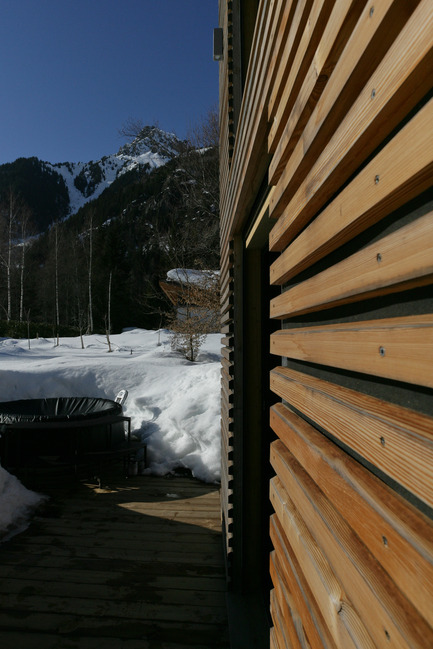 Press kit | 1682-01 - Press release | Chalet Piolet - Chevallier Architectes - Residential Architecture - Piolet - Photo credit:  &nbsp;Alexandre Mermillod onixstudio.com  