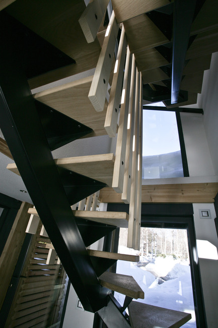 Press kit | 1682-01 - Press release | Chalet Piolet - Chevallier Architectes - Residential Architecture - Piolet - Photo credit:  &nbsp;Alexandre Mermillod onixstudio.com  