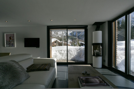 Press kit | 1682-01 - Press release | Chalet Piolet - Chevallier Architectes - Residential Architecture - Piolet - Photo credit:  &nbsp;Alexandre Mermillod onixstudio.com  