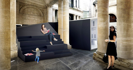 Dossier de presse | 982-23 - Communiqué de presse | Présentation du Pavillon 2015 - Association Champ Libre - Festival des Architectures Vives (FAV) - Évènement + Exposition - Le pavillon du FAV de Montpellier - Crédit photo : NAS architecture : Hadrien BALALUD DE SAINT JEAN_Guillaume GIRAUD_Johan LAURE / FAV 2015