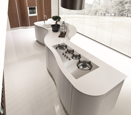 Press kit | 1548-03 - Press release | May Design Series 2015: Show Preview - UBM EMEA Built Environment - Residential Interior Design - Aran Kitchens Volare - Photo credit: Aran Kitchens 