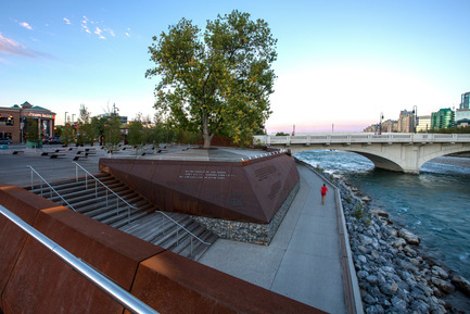 Press kit | 809-15 - Press release | ﻿Azure announces the finalists of the fifth annual AZ Awards - Azure Magazine - Competition - Landscape Architecture: The Marc Boutin Architectural Collaborative: Poppy Plaza, Calgary, Canada<br> - Photo credit:  AZ Awards 2015