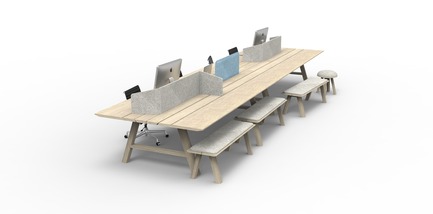 Press kit | 809-15 - Press release | ﻿Azure announces the finalists of the fifth annual AZ Awards - Azure Magazine - Competition - Furniture Systems: BuzziSpace: BuzziPicNic, by Alain Gilles<br> - Photo credit:  AZ Awards 2015