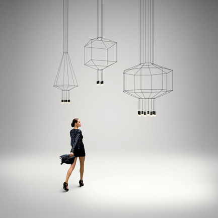 Press kit | 809-15 - Press release | ﻿Azure announces the finalists of the fifth annual AZ Awards - Azure Magazine - Competition - Lighting Fixtures: Vibia: Wireflow, by Arik Levy<br> - Photo credit:  AZ Awards 2015