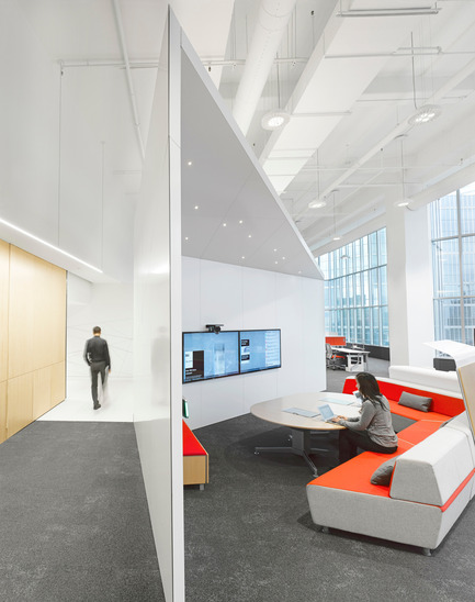 Press kit | 809-15 - Press release | ﻿Azure announces the finalists of the fifth annual AZ Awards - Azure Magazine - Competition - Commercial  ⁄ Institutional Interiors: Superkül: Steelcase WorkLife, Toronto, Canada<br> - Photo credit:  AZ Awards 2015