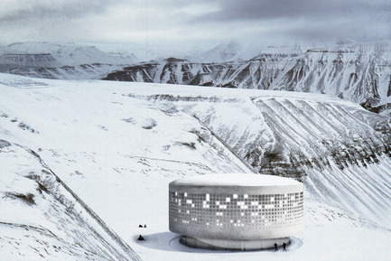 Press kit | 809-15 - Press release | ﻿Azure announces the finalists of the fifth annual AZ Awards - Azure Magazine - Competition - Student A+ Award: Sofia Ceylan, Katharina Laekamp and Leonie Otten (Technische Universität Berlin, Germany): Memory of the Arctic<br> - Photo credit:  AZ Awards 2015