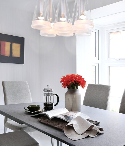 Press kit | 1701-01 - Press release | Butterton by LLI Design -Award winning contemporary family residence - LLI Design - Residential Interior Design - Dining Area - Butterton - LLI Design - Photo credit: Alex Maguire Photography