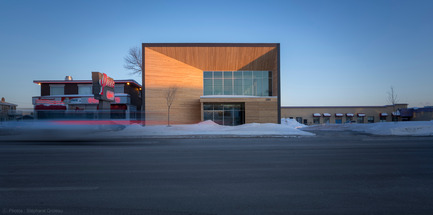 Dossier de presse | 1695-01 - Communiqué de presse | Nouveau siège social de STGM Architectes - STGM Architectes - Architecture commerciale - Crédit photo : Stéphane Groleau