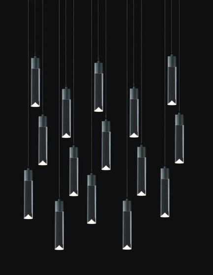 Press kit | 1615-01 - Press release | Canadian Lighting Company Archilume Unveils New LED Chandeliers at  ICFF, May 16-19, 2015 - Archilume - Lighting Design - Archilume P15A Light<br> - Photo credit:  Archilume