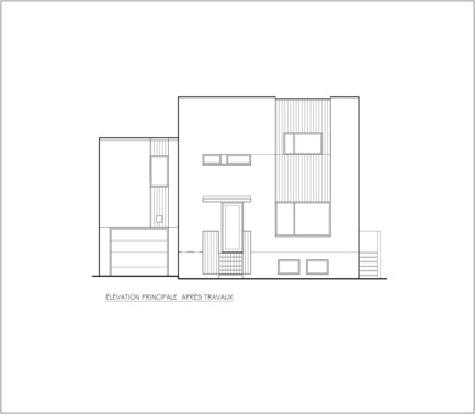 Press kit | 1105-01 - Press release | Maison de Chateaubriand - Anik Péloquin architecte - Residential Architecture - Photo credit: Anik Péloquin Architecte
