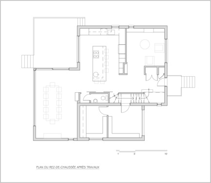 Press kit | 1105-01 - Press release | Maison de Chateaubriand - Anik Péloquin architecte - Residential Architecture - Photo credit: Anik Péloquin Architecte