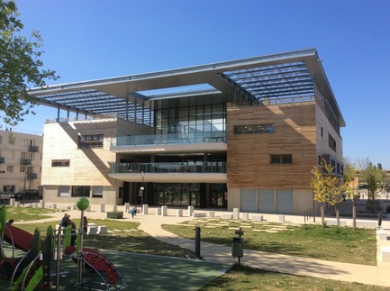Press kit | 1188-01 - Press release | Cultural and Social Center of Valence - Bureau Architecture Méditerranée - Institutional Architecture - Photo credit:  Bureau Architecture Méditerranée