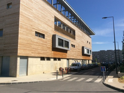 Press kit | 1188-01 - Press release | Cultural and Social Center of Valence - Bureau Architecture Méditerranée - Institutional Architecture - Photo credit:   Bureau Architecture Méditerranée<br> 