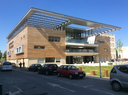 Press kit | 1188-01 - Press release | Cultural and Social Center of Valence - Bureau Architecture Méditerranée - Institutional Architecture - Photo credit:  Bureau Architecture Méditerranée