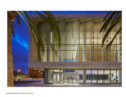 Dossier de presse | 1187-03 - Communiqué de presse | Announcing AIA San Francisco 2015 Design Awards winners - American Institute of Architects, San Francisco Chapter (AIA SF) - Concours - San Bernardino Justice Center by SOM - Crédit photo : Bruce Damonte Photography