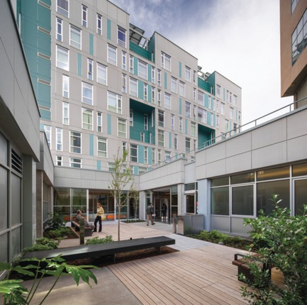 Dossier de presse | 1187-03 - Communiqué de presse | Announcing AIA San Francisco 2015 Design Awards winners - American Institute of Architects, San Francisco Chapter (AIA SF) - Concours - Rene Cazenave Apartments by LMS Architects &nbsp;and&nbsp;Saida + Sullivan Design Partners - Crédit photo : Tim Griffith