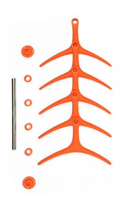 Press kit | 990-02 - Press release | KAYIWA Launches the Much-Anticipated3D Printed DINO Clothes Rack - KAYIWA - Product -  DINO Straight  - Photo credit: Image courtesy of KAYIWA
