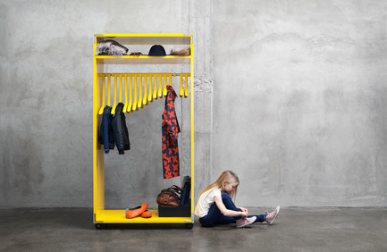 Press kit | 990-02 - Press release | KAYIWA Launches the Much-Anticipated3D Printed DINO Clothes Rack - KAYIWA - Product -   DINO Module<br>   - Photo credit:   Image courtesy of KAYIWA  