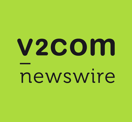 Press kit | 1402-01 - Press release | v2com shows its true colours! - v2com newswire - Event + Exhibition - Branding for Value #1: "Building a better world". v2com goes green! - Photo credit: v2com newswire