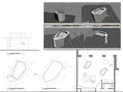 Dossier de presse | 760-10 - Communiqué de presse | Promenade au fond de la mer réinventée - Jean de Lessard, Designers Créatifs - Design d’intérieur commercial - Détails de Présentoirs&nbsp; - Crédit photo : Jean de Lessard, Designers Créatifs