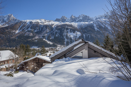 Press kit | 1682-02 - Press release | Chalet 'Dag' in Chamonix - Chevallier Architectes - Residential Architecture - Chalet DAG Chamonix - Photo credit: Alexandre Mermillod Onixstudio.com