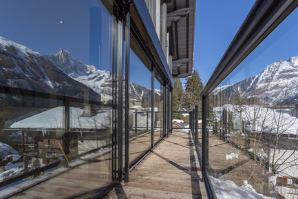 Press kit | 1682-02 - Press release | Chalet 'Dag' in Chamonix - Chevallier Architectes - Residential Architecture - Chalet DAG Chamonix - Photo credit: Alexandre Mermillod Onixstudio.com