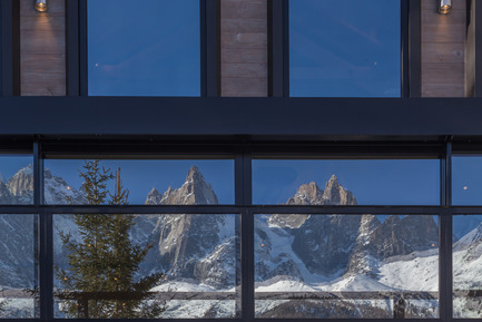 Press kit | 1682-02 - Press release | Chalet 'Dag' in Chamonix - Chevallier Architectes - Residential Architecture - Chalet DAG Chamonix - Photo credit: Alexandre Mermillod Onixstudio.com