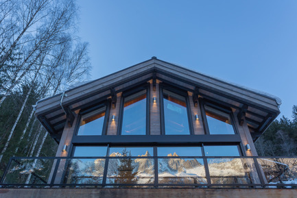 Press kit | 1682-02 - Press release | Chalet 'Dag' in Chamonix - Chevallier Architectes - Residential Architecture - Chalet DAG Chamonix - Photo credit: Alexandre Mermillod Onixstudio.com