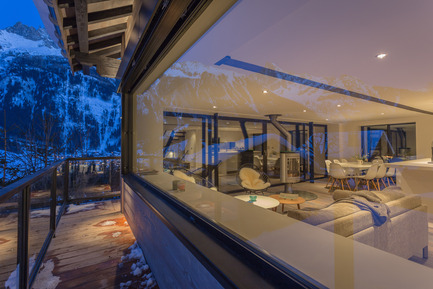 Press kit | 1682-02 - Press release | Chalet 'Dag' in Chamonix - Chevallier Architectes - Residential Architecture - Chalet DAG Chamonix - Photo credit: Alexandre Mermillod Onixstudio.com