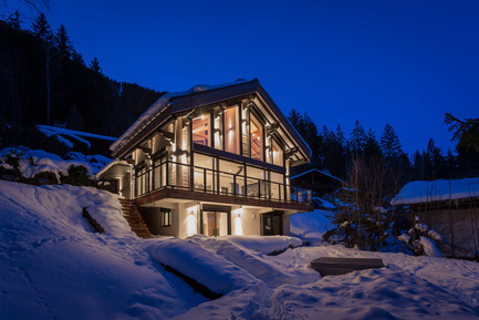 Press kit | 1682-02 - Press release | Chalet 'Dag' in Chamonix - Chevallier Architectes - Residential Architecture - Chalet DAG Chamonix - Photo credit: Alexandre Mermillod Onixstudio.com