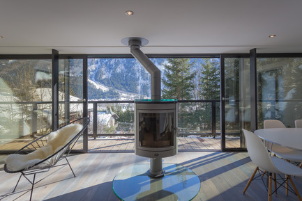 Press kit | 1682-02 - Press release | Chalet 'Dag' in Chamonix - Chevallier Architectes - Residential Architecture - Chalet DAG Chamonix - Photo credit: Alexandre Mermillod Onixstudio.com