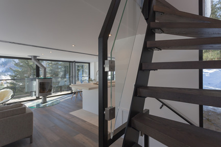 Press kit | 1682-02 - Press release | Chalet 'Dag' in Chamonix - Chevallier Architectes - Residential Architecture - Chalet DAG Chamonix - Photo credit: Alexandre Mermillod Onixstudio.com