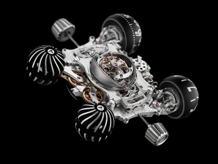 Press kit | 1777-01 - Press release | HM6 'Space Pirate' wins the Red Dot: "Best of the Best" prize - MB&F - Product - HM6 Movement<br> - Photo credit: Maarten van der Ende<br>