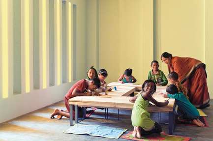 Press kit | 809-13 - Press release | Azure announces the winners of the fifth annual AZ Awards - Azure Magazine - Competition - Commercial  ⁄  Institutional Architecture Under 1,000&nbsp;Square Metres: SchilderScholte Architecten: Pani Community Centre, Rajarhat, Bangladesh<br> - Photo credit: n/a
