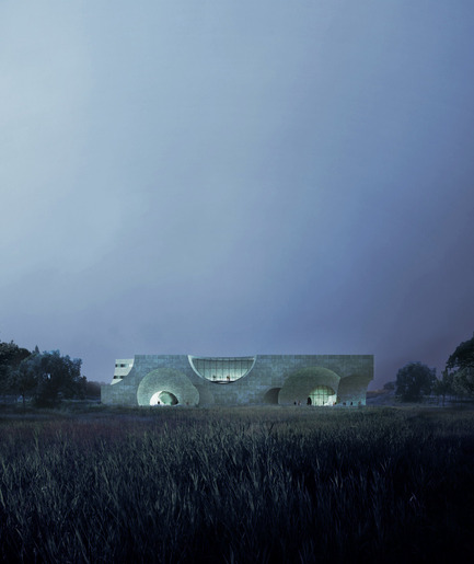 Press kit | 809-13 - Press release | Azure announces the winners of the fifth annual AZ Awards - Azure Magazine - Competition - Unbuilt Competition: Entries Steven Christensen Architecture: Liepaja Thermal Bath - Photo credit: n/a