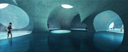 Press kit | 809-13 - Press release | Azure announces the winners of the fifth annual AZ Awards - Azure Magazine - Competition - Unbuilt Competition: Entries Steven Christensen Architecture: Liepaja Thermal Bath - Photo credit: n/a