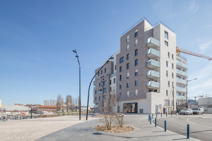 Dossier de presse | 1052-05 - Communiqué de presse | La ZAC du Canal – Porte d’Aubervilliers - Margot-Duclot architectes associés (MDaa) - Architecture résidentielle - Crédit photo : MDaa