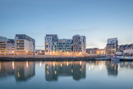 Dossier de presse | 1052-05 - Communiqué de presse | La ZAC du Canal – Porte d’Aubervilliers - Margot-Duclot architectes associés (MDaa) - Architecture résidentielle - Crédit photo : MDaa