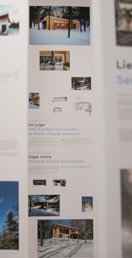 Press kit | 763-14 - Press release | 'Vivre et concevoir avec la neige au Québec' - Maison de l'architecture du Québec - Event + Exhibition - "Vivre et concevoir avec la neige au Québec", an exhibition produced by the Maison de l'architecture du Québec (MAQ). - Photo credit: Alain Laforest / Maison de l'architecture du Québec