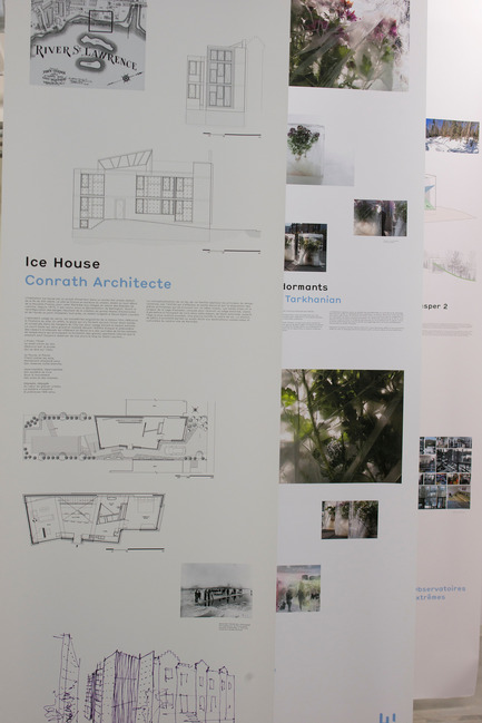 Press kit | 763-14 - Press release | 'Vivre et concevoir avec la neige au Québec' - Maison de l'architecture du Québec - Event + Exhibition - "Vivre et concevoir avec la neige au Québec", an exhibition produced by the Maison de l'architecture du Québec (MAQ). - Photo credit: Alain Laforest / Maison de l'architecture du Québec