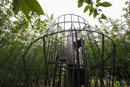 Press kit | 837-13 - Press release | Participatory Gardens for the 16th International Garden Festival - International Garden Festival / Reford Gardens - Landscape Architecture -    LE BOIS DE BIAIS ET SA FOLIE (2006) <br>atelier le balto [Véronique Faucheur, Marc Pouzol, Marc Vatinel] &amp; Kai Schiemenz<br><br>Berlin, Germany<br><br>www.lebalto.de&nbsp;&nbsp; &nbsp;&nbsp;&nbsp;kaischiemenz.blogspot.com     - Photo credit: Louise Tanguay